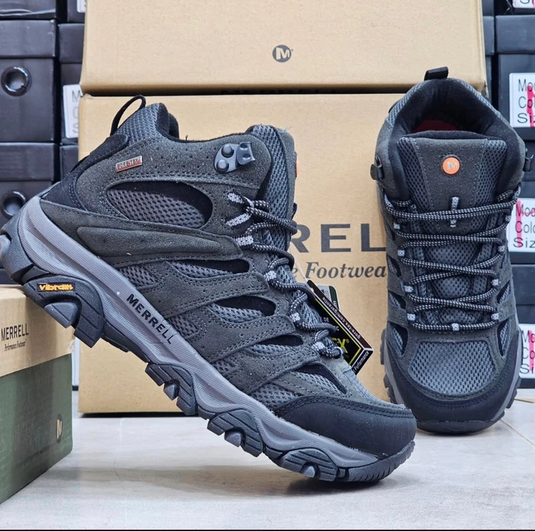 بوت طبیعت گردی وکوهنوردی مرل گورتکس سایز ۴۰ الی ۴۵  Merrell Moab 3 Mid GTX