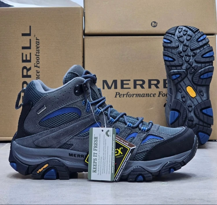 بوت طبیعت گردی وکوهنوردی مرل گورتکس سایز ۴۰ الی ۴۵  Merrell Moab 3 Mid GTX