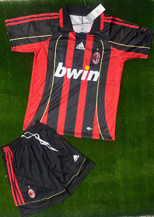 تیشرت و شلوارک فوتبالی آدیداس میلان سایز S تا 2XL