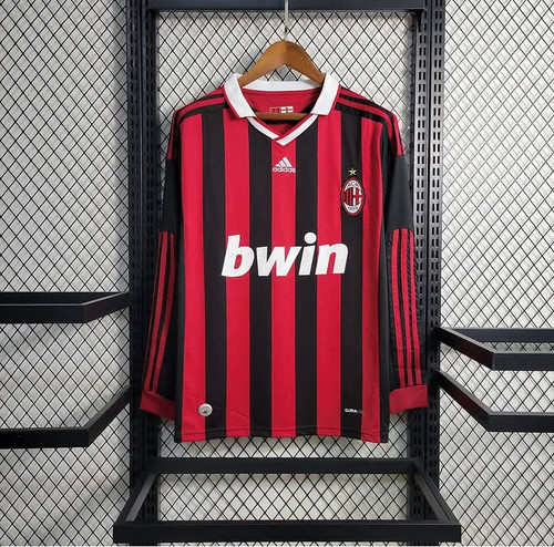 کیت پلیری آدیداس میلان 2009 آستین بلند سایز S تا ADIDAS MILAN 2009 2XL