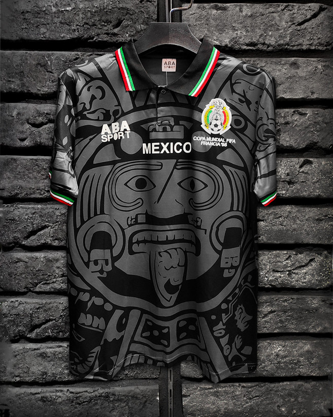 کیت پلیری ای بی ای اسپرت مکزیک 1998 سایز S تا ABA SPORT MEXICO 1998 2XL