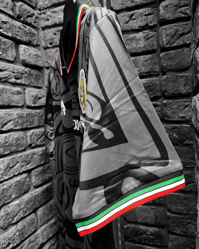 کیت پلیری ای بی ای اسپرت مکزیک 1998 سایز S تا ABA SPORT MEXICO 1998 2XL