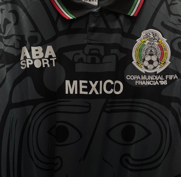کیت پلیری ای بی ای اسپرت مکزیک 1998 سایز S تا ABA SPORT MEXICO 1998 2XL