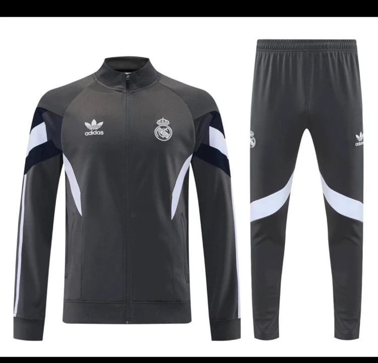 ست کاپشن و شلوار ورزشی آدیداس رئال مادرید سایز S تا Adidas real madrid 2XL