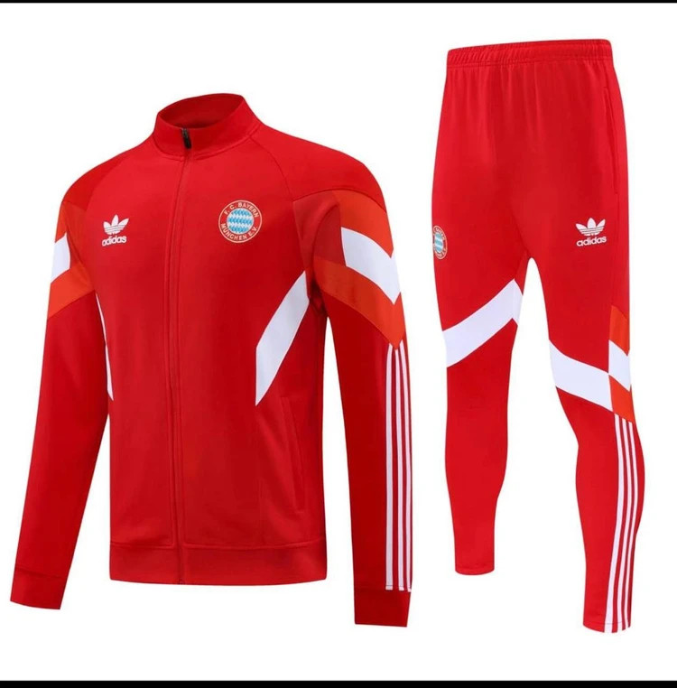 ست کاپشن و شلوار ورزشی آدیداس بایرن مونیخ سایز S تا Adidas bayern munich 2XL