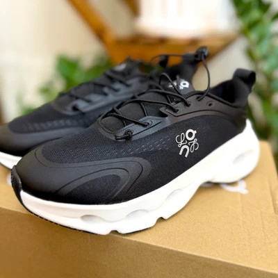 کتونی آن رانینگ لوئوه کلود سولو مشکی سفید سایز 37 تا 45 ON RUNNING LOEWE CLOUD SOLO
