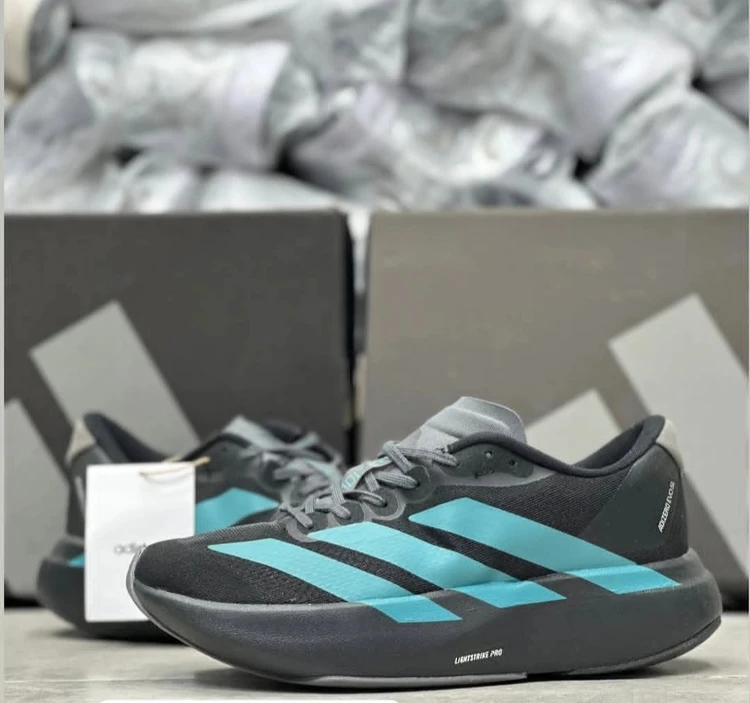 آدیداس آدی زیرو پرو ۴ سایز 38 تا 45 مشکی آبی Adidas adizero pro 4