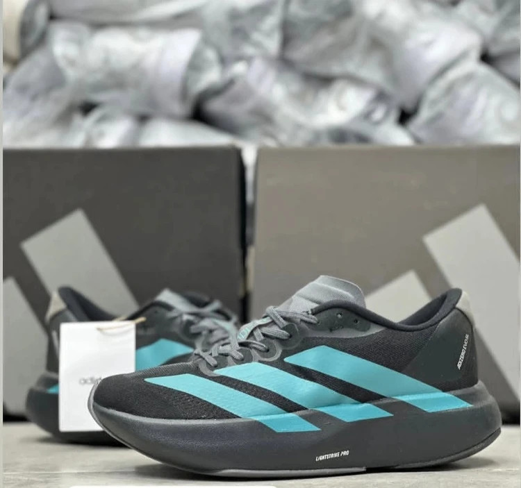 آدیداس آدی زیرو پرو ۴ سایز 38 تا 45 مشکی آبی Adidas adizero pro 4